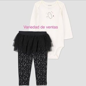 Carter’s Just One You Baby Girl’s 2pc Ghost Tutu Set
